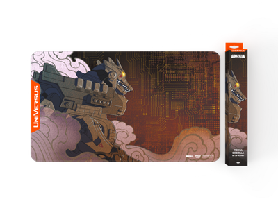 UniVersus CCG: Godzilla: Reign Of Kaiju Playmat - Mecha Godzilla Kiryu