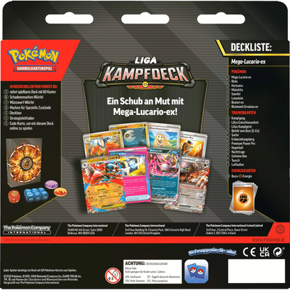 Pokémon (PKM) - Liga-Kampfdeck Mega-Lucario