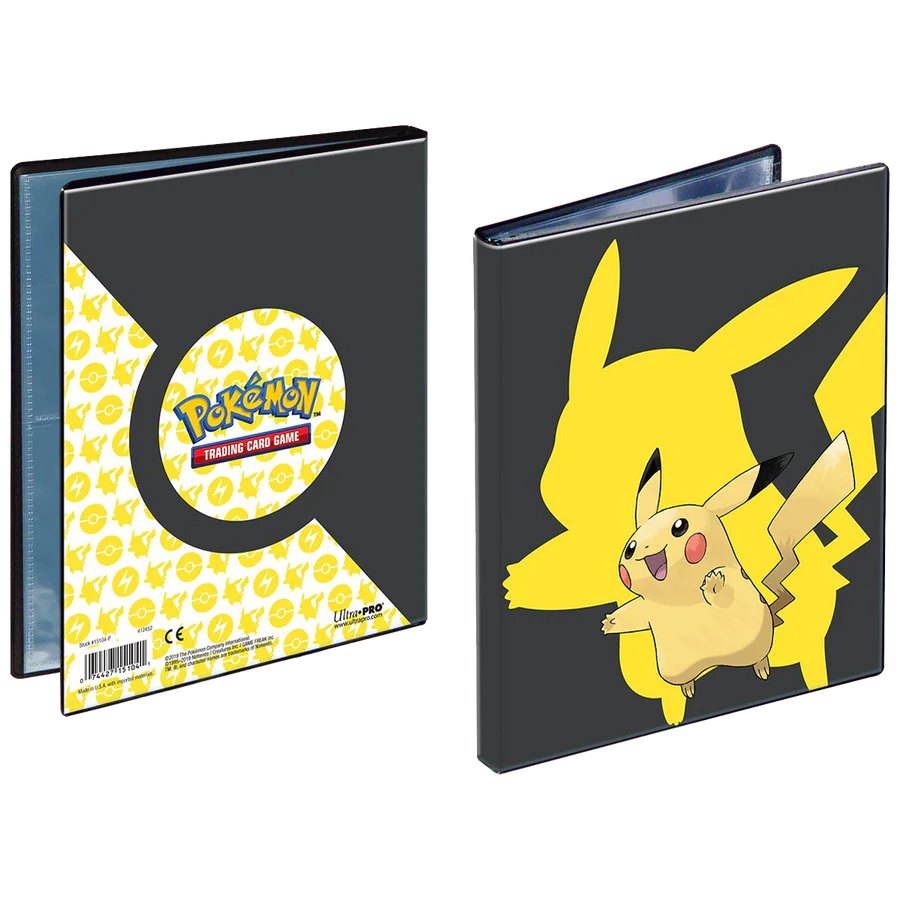Ultra Pro (UP) - Pikachu 4-Pocket Portfolio für Pokémon (PKM)