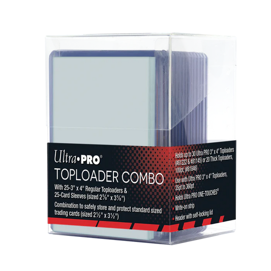 Ultra Pro (UP) - Toploader Combo (25 Stück)
