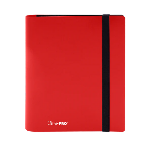 Ultra Pro (UP) - Eclipse 4-Pocket PRO-Binder - Apple Red
