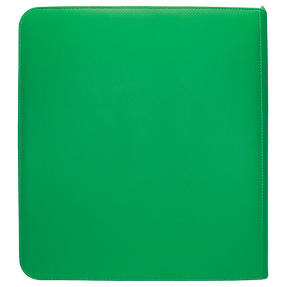 Ultra Pro (UP) - Vivid 12-Pocket Zippered PRO-Binder - Green