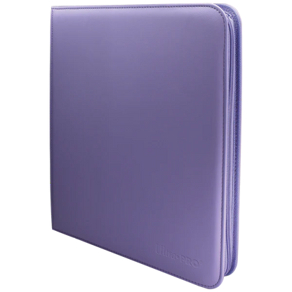 Ultra Pro (UP) - Vivid 12-Pocket Zippered PRO-Binder - Purple