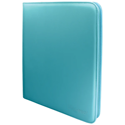 Ultra Pro (UP) - Vivid 12-Pocket Zippered PRO-Binder - Light Blue