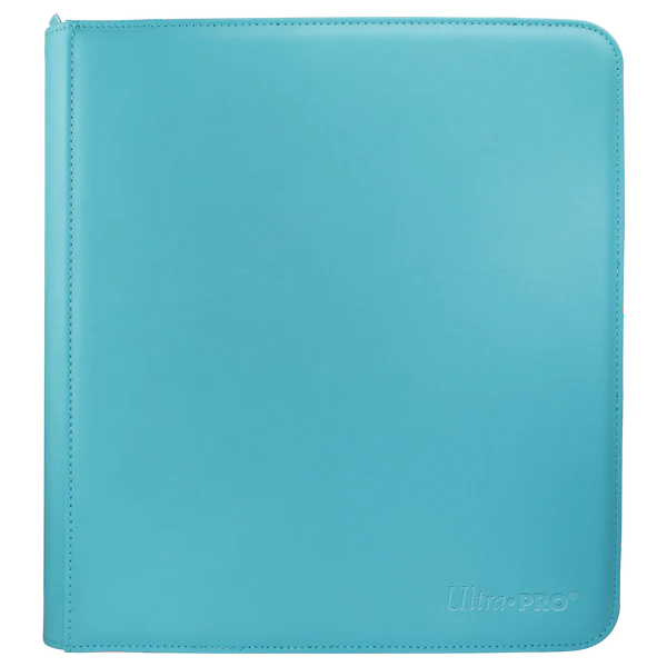 Ultra Pro (UP) - Vivid 12-Pocket Zippered PRO-Binder - Light Blue