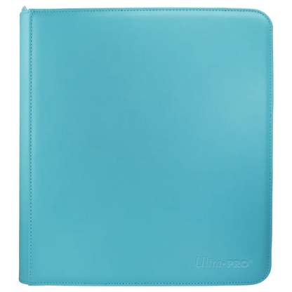 Ultra Pro (UP) - Vivid 12-Pocket Zippered PRO-Binder - Light Blue