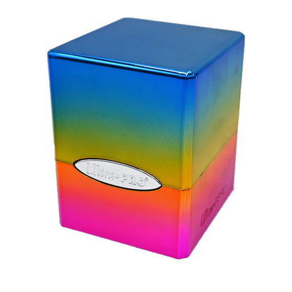 Ultra Pro (UP) - Deck Box - Classic Satin Cube - Rainbow