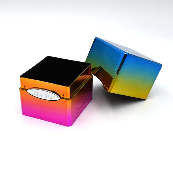 Ultra Pro (UP) - Deck Box - Classic Satin Cube - Rainbow