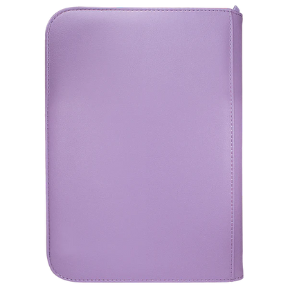 Ultra Pro (UP) - Vivid 4-Pocket Zippered PRO-Binder: Purple
