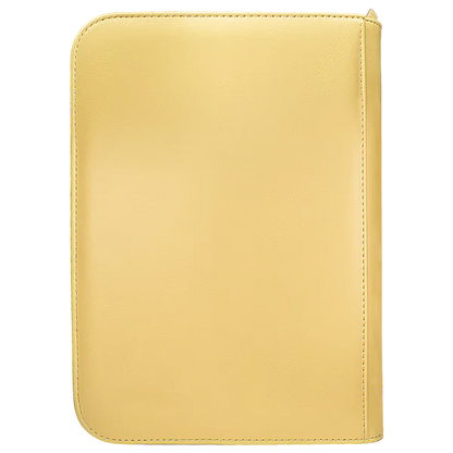 Ultra Pro (UP) - Vivid 4-Pocket Zippered PRO-Binder: Yellow