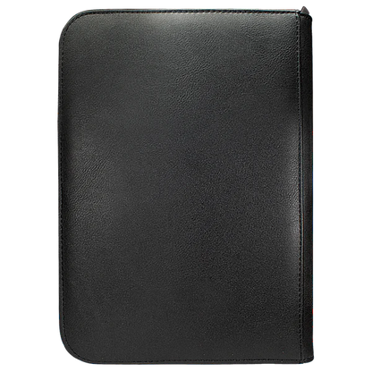 Ultra Pro (UP) - Vivid 4-Pocket Zippered PRO-Binder: Black