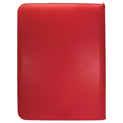 Ultra Pro (UP) - Vivid 9-Pocket Zippered PRO-Binder: Red