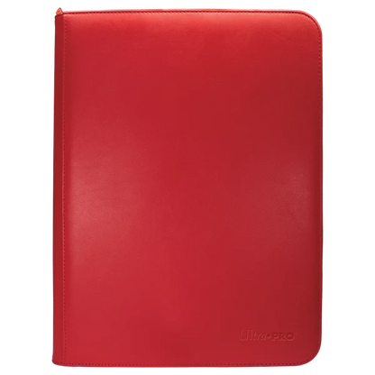 Ultra Pro (UP) - Vivid 9-Pocket Zippered PRO-Binder: Red