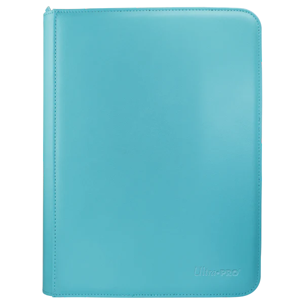 Ultra Pro (UP) - Vivid 9-Pocket Zippered PRO-Binder: Light Blue