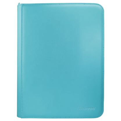 Ultra Pro (UP) - Vivid 9-Pocket Zippered PRO-Binder: Light Blue
