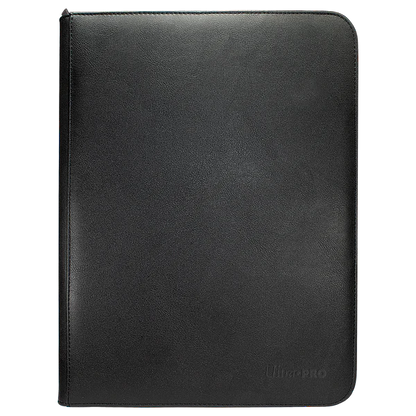 Ultra Pro (UP) - Vivid 9-Pocket Zippered PRO-Binder: Black