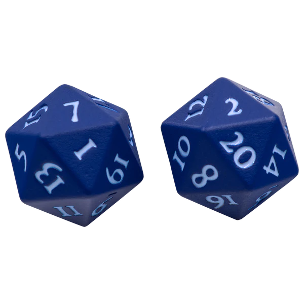 Ultra Pro (UP) - Vivid Heavy Metal Dice - Blue