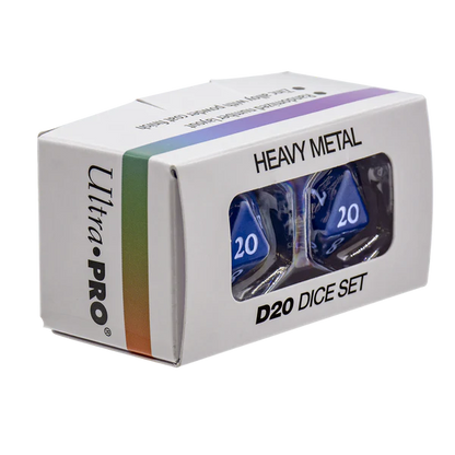 Ultra Pro (UP) - Vivid Heavy Metal Dice - Blue