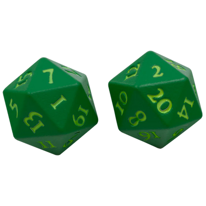 Ultra Pro (UP) - Vivid Heavy Metal Dice - Green