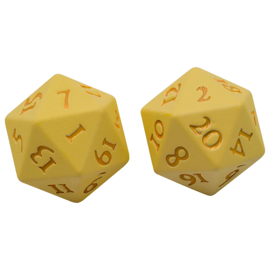 Ultra Pro (UP) - Vivid Heavy Metal Dice - Yellow