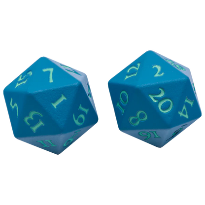 Ultra Pro (UP) - Vivid Heavy Metal Dice - Teal