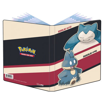 Pokémon (PKM) - Snorlax and Munchlax / Relaxo und Mampfaxo 4-Pocket Portfolio