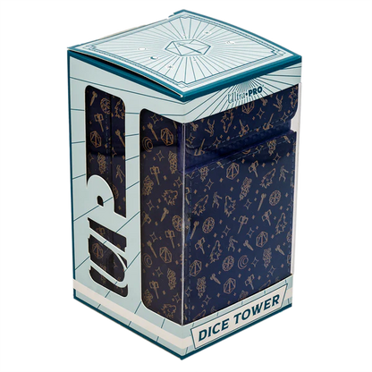Ultra Pro (UP) - Critical Role Bells Hells Pattern Printed Leatherette Dice Tower
