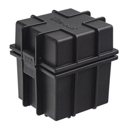 Ultra Pro (UP) - Waterproof Black Box / Wasserdichte schwarze Deck Box