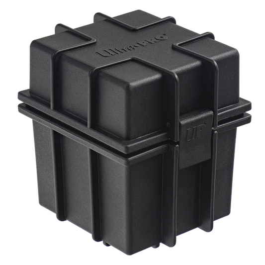 Ultra Pro (UP) - Waterproof Black Box / Wasserdichte schwarze Deck Box