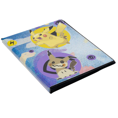 Ultra Pro (UP) - Pikachu & Mimigma 4-Pocket Portfolio für Pokémon (PKM)
