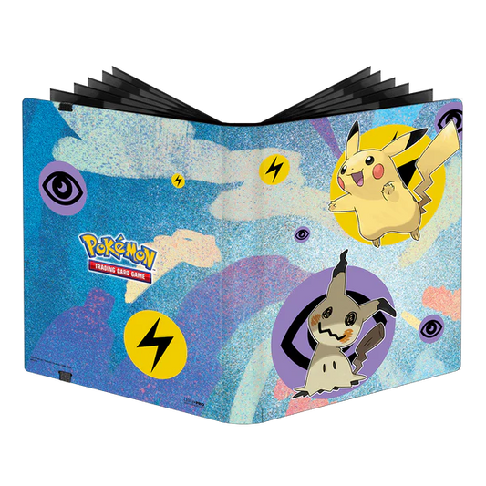 Ultra Pro (UP) - Pikachu & Mimigma / Mimikyu 9-Pocket PRO Binder für Pokémon (PKM)