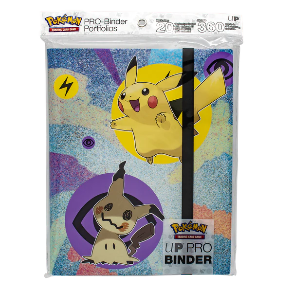 Ultra Pro (UP) - Pikachu & Mimigma / Mimikyu 9-Pocket PRO Binder für Pokémon (PKM)