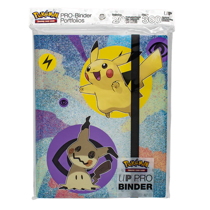 Ultra Pro (UP) - Pikachu & Mimigma / Mimikyu 9-Pocket PRO Binder für Pokémon (PKM)