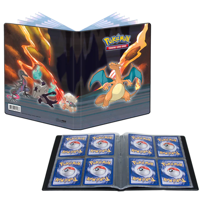 Ultra Pro (UP) - Gallery Series: Scorching Summit 4-Pocket Portfolio für Pokémon (PKM)