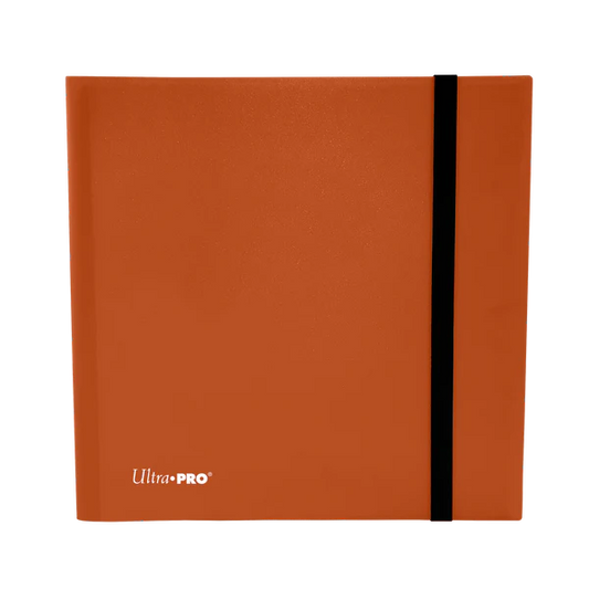Ultra Pro (UP) - Eclipse 12-Pocket PRO-Binder - Pumpkin Orange