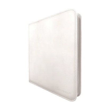 Ultra Pro (UP) - Vivid 12-Pocket Zippered PRO-Binder: White