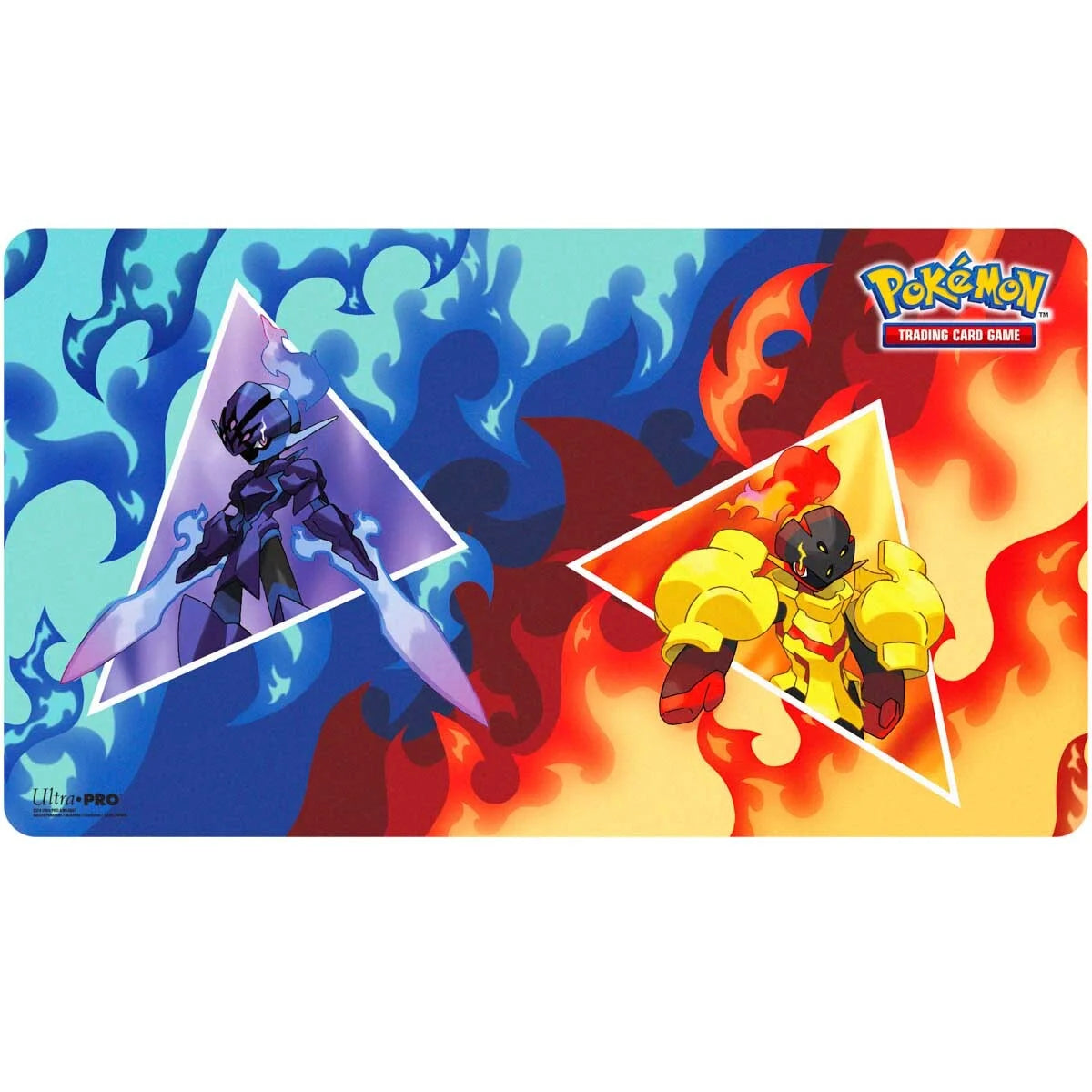 Pokémon (PKM) - Crimanzo & Azugladis / Armarouge & Ceruledge Standard Gaming Playmat Mousepad / Spielmatte