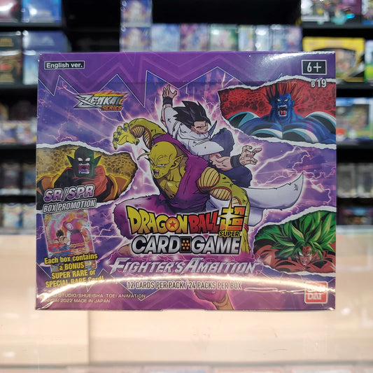 Dragon Ball Super Card Game (DBSCG) - Zenkai Series Set 02 - Fighter's Ambition [DBS-B19] - Booster Display (24 Booster Packs) - EN