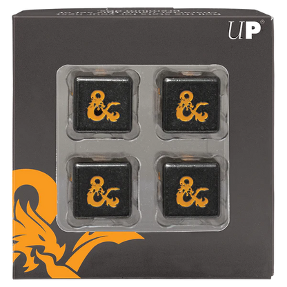 Ultra Pro (UP) - Heavy Metal Spelljammer Realmspace D6 Dice Set (4 Stück) für Dungeons & Dragons