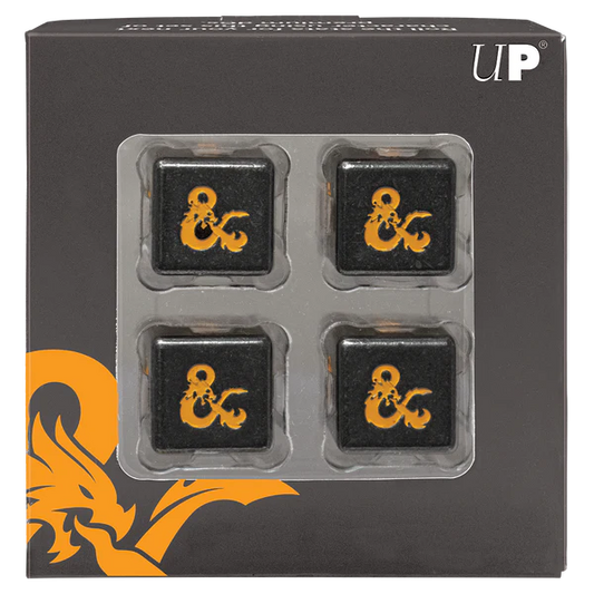 Ultra Pro (UP) - Heavy Metal Spelljammer Realmspace D6 Dice Set (4 Stück) für Dungeons & Dragons
