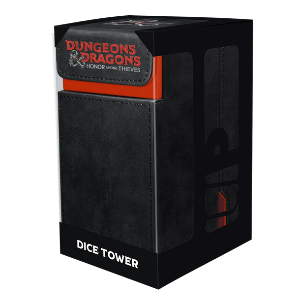 Ultra Pro (UP) - Honor Among Thieves Printed Leatherette Dice Tower für Dungeons & Dragons