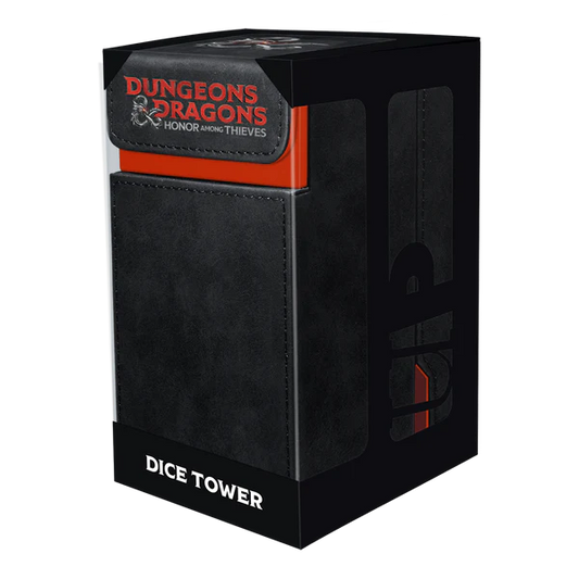Ultra Pro (UP) - Honor Among Thieves Printed Leatherette Dice Tower für Dungeons & Dragons