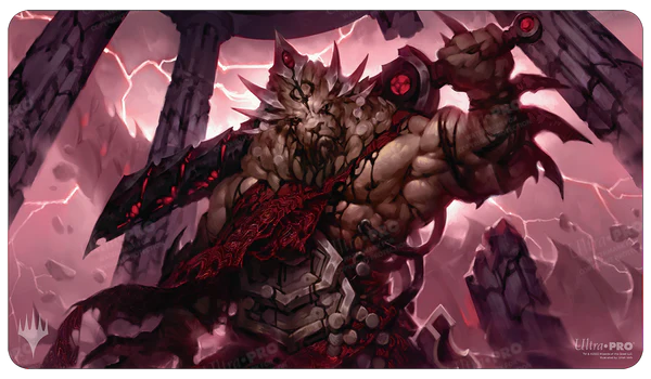 Ultra Pro (UP) - March of the Machine Brimaz, Blight of Oreskos Standard Gaming Playmat / Spielmatte für Magic: The Gathering