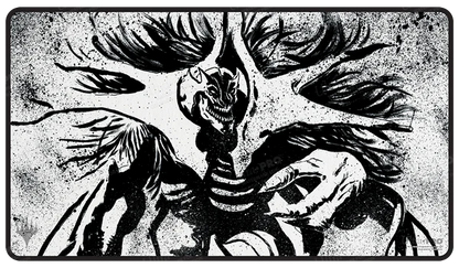 Ultra Pro (UP) - March of the Machine Vorinclex Black Stitched Standard Gaming Playmat / Spielmatte für Magic: The Gathering