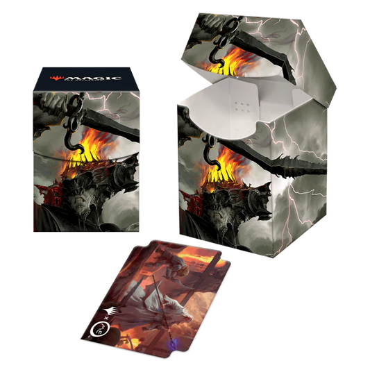 Ultra Pro (UP) - The Lord of the Rings: Tales of Middle-earth Sauron 100+ Deck Box für Magic: The Gathering
