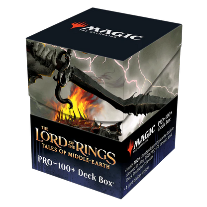 Ultra Pro (UP) - The Lord of the Rings: Tales of Middle-earth Sauron 100+ Deck Box für Magic: The Gathering