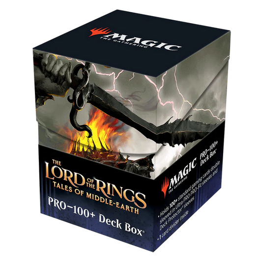 Ultra Pro (UP) - The Lord of the Rings: Tales of Middle-earth Sauron 100+ Deck Box für Magic: The Gathering