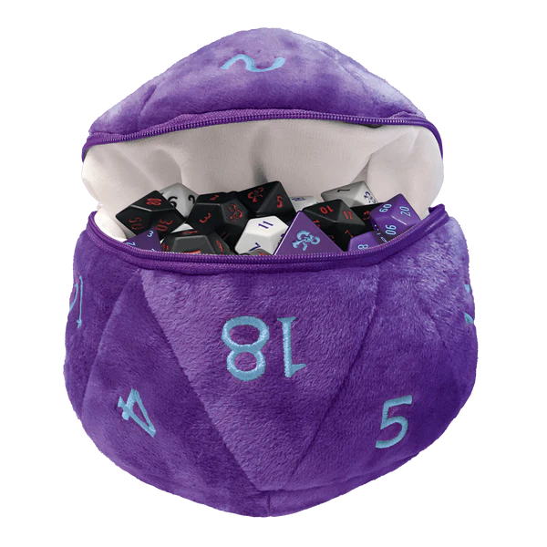 Ultra Pro (UP) - Phandelver and Below: The Shattered Obelisk Underdark D20 Plush Dice Bag für Dungeons & Dragons