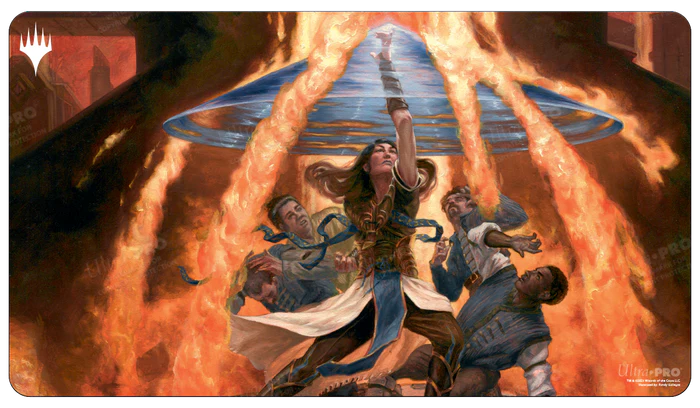 Ultra Pro (UP) - Commander Masters Fierce Guardianship Blue Standard Gaming Playmat / Spielmatte für Magic: The Gathering