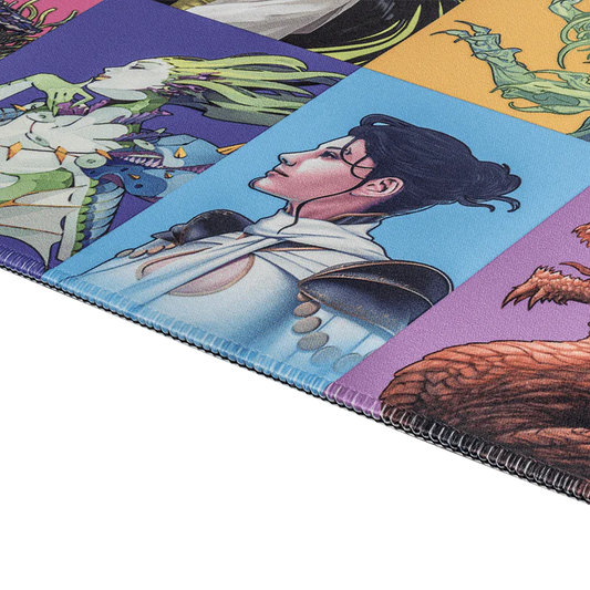 Ultra Pro (UP) - Commander Masters Pop Collage White Stitched Standard Gaming Playmat / Spielmatte für Magic: The Gathering
